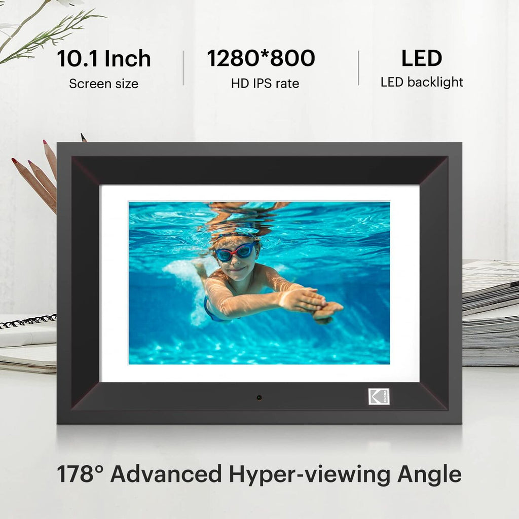 Black Digital Picture Frame